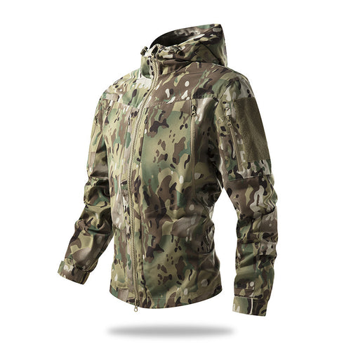 Technical outdoor jacket for men with breathable membrane Amarae