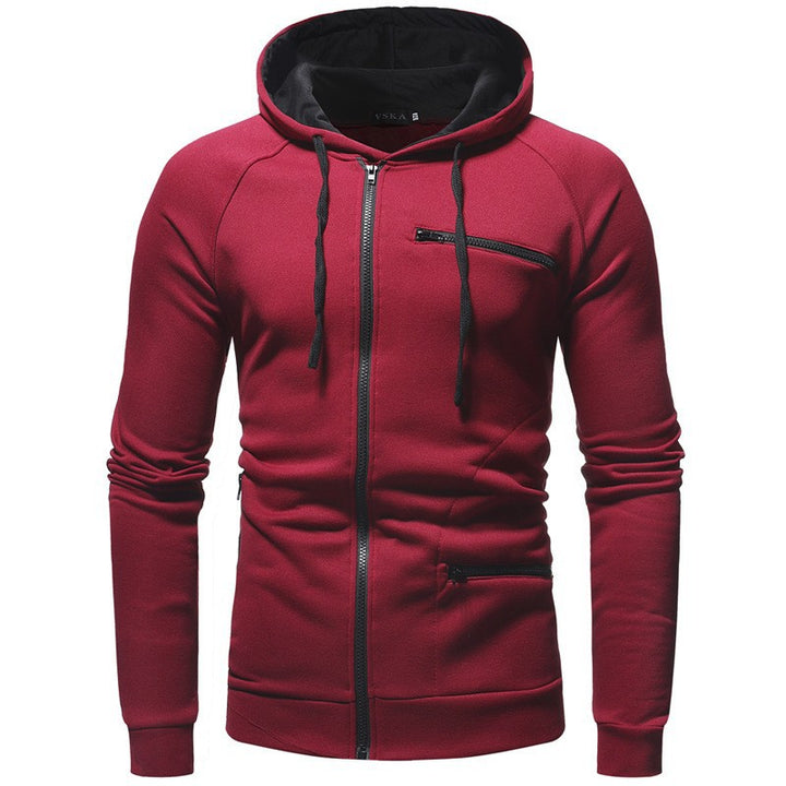 Men's Hoodie with functional zip pockets Lune London