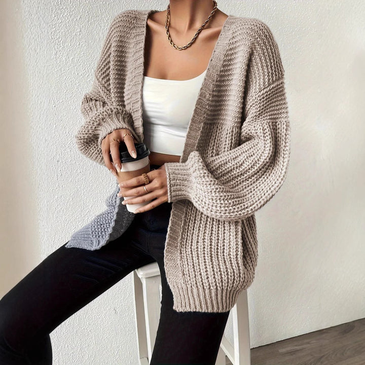 Casual cardigan for women with oversized cut and soft material Lune London