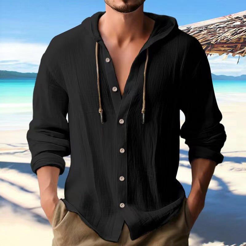 Men's Hoodie with a relaxed fit and practical details Lune London
