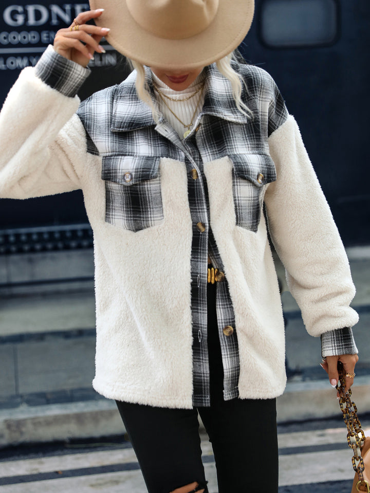 Ladies Fluffy Overshirt Amarae