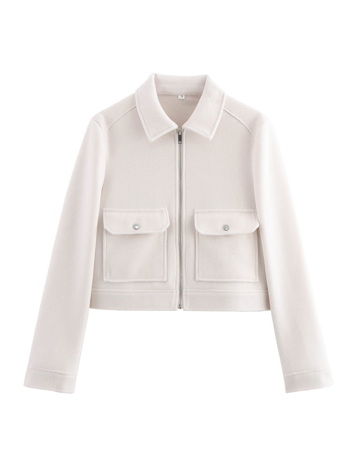 Ladies cropped Utility-Jacket Lune London