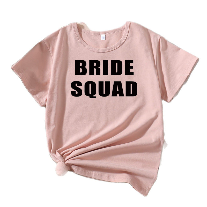 Ladies leisure bridal team T-shirt Lune London