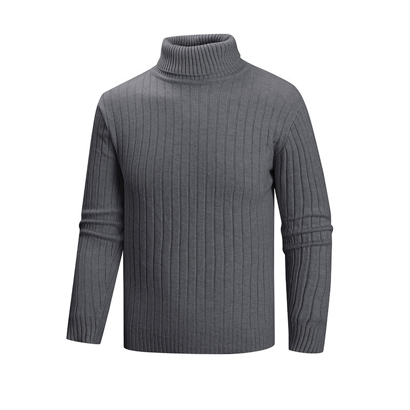High-quality fine knit turtleneck sweater for men Lune London