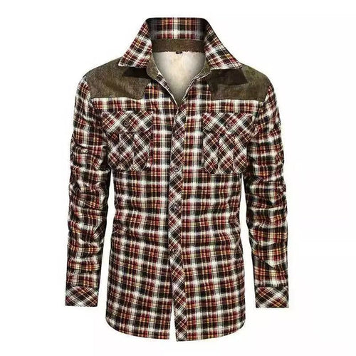 Amarae Men's Check Flannel Shirt