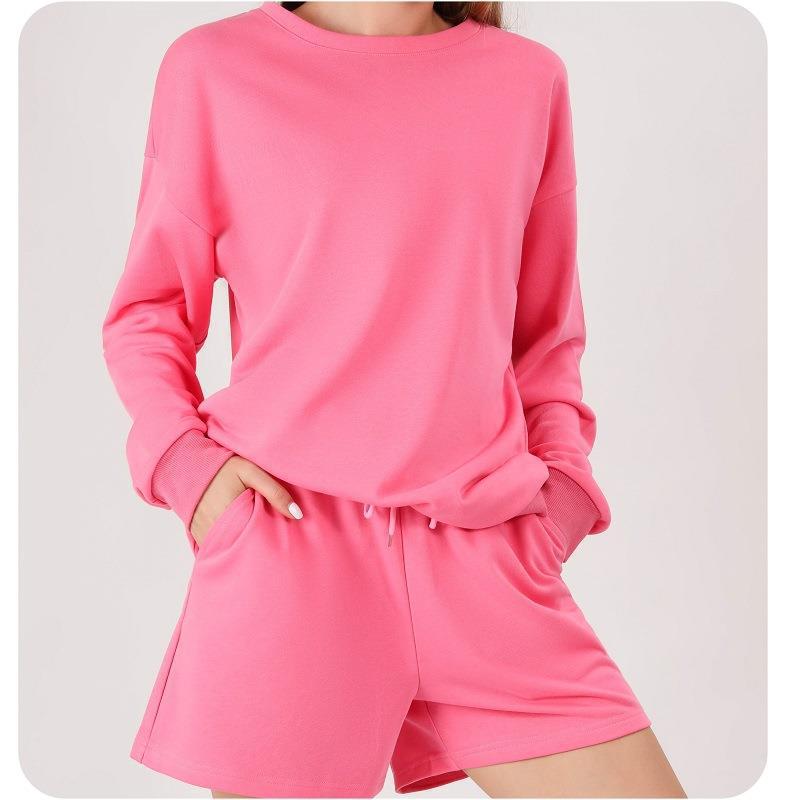 Ladies casual sweatshirt and shorts set Lune London