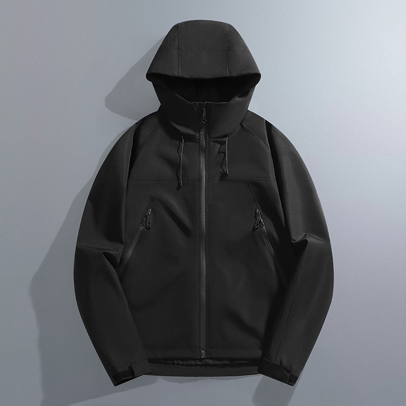 Men's waterproof outdoor jacket with adjustable hood Amarae