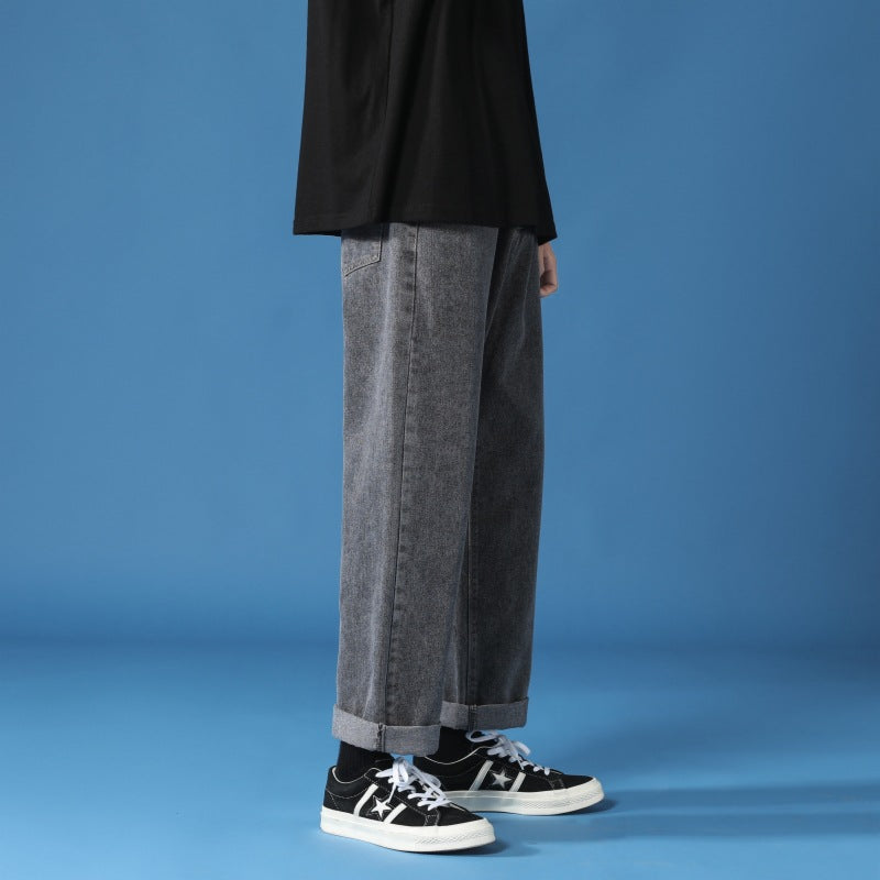 Lune London high-waisted jeans for men relaxed-fit cut