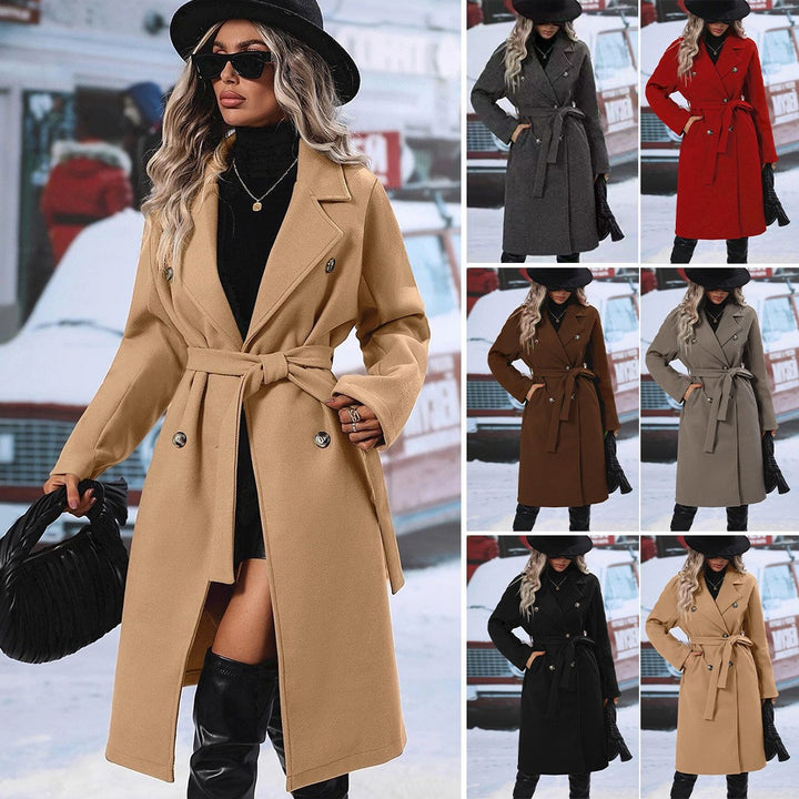 Elegant trench coat for women with belt Lune London