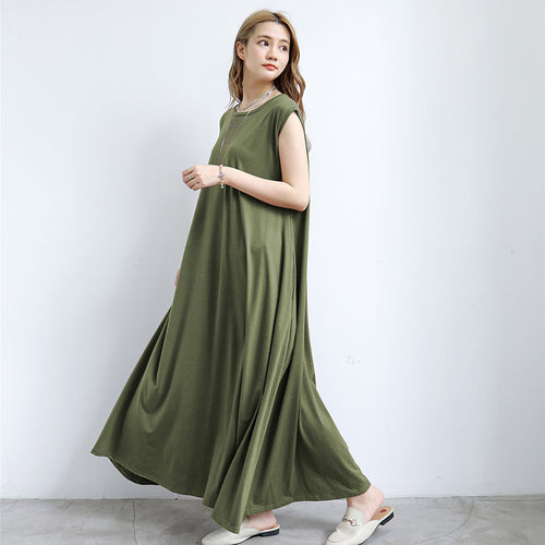 Ladies Elegant Maxi Dress Sleeveless Amarae