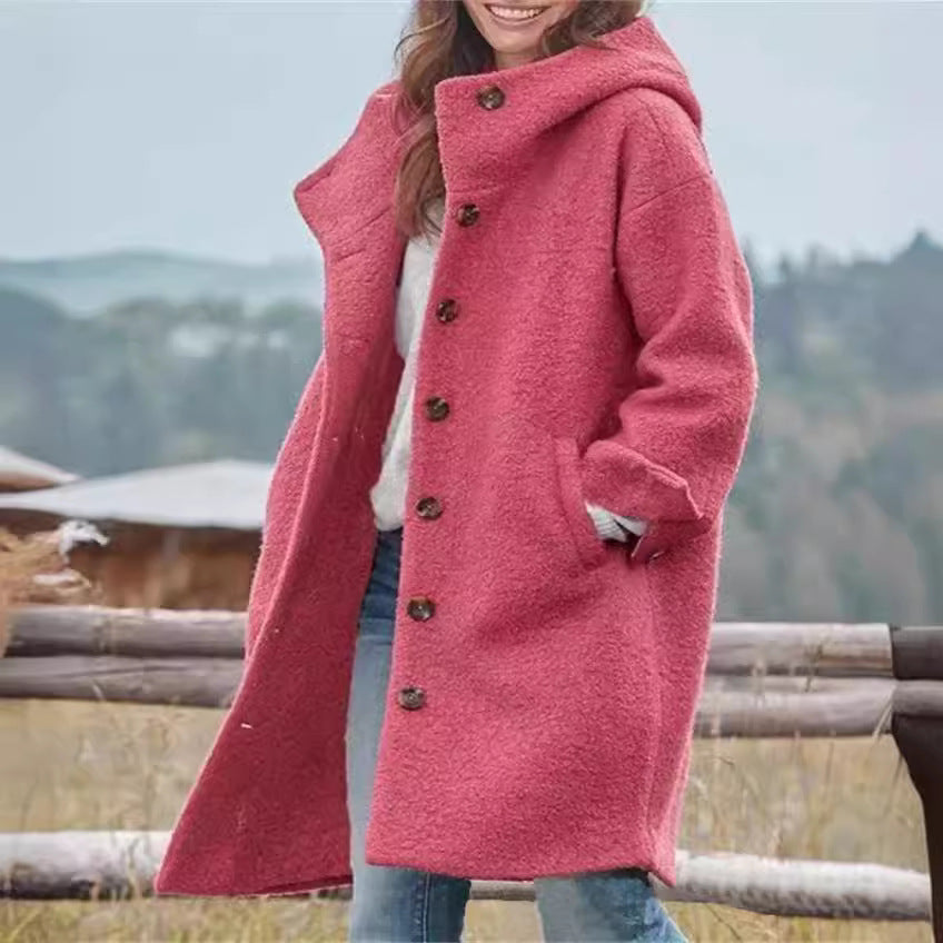 Ladies Oversized Comfortable and Warm Coat Lune London