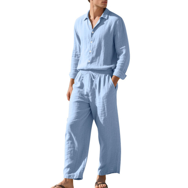 Summer linen suit for men Lune London