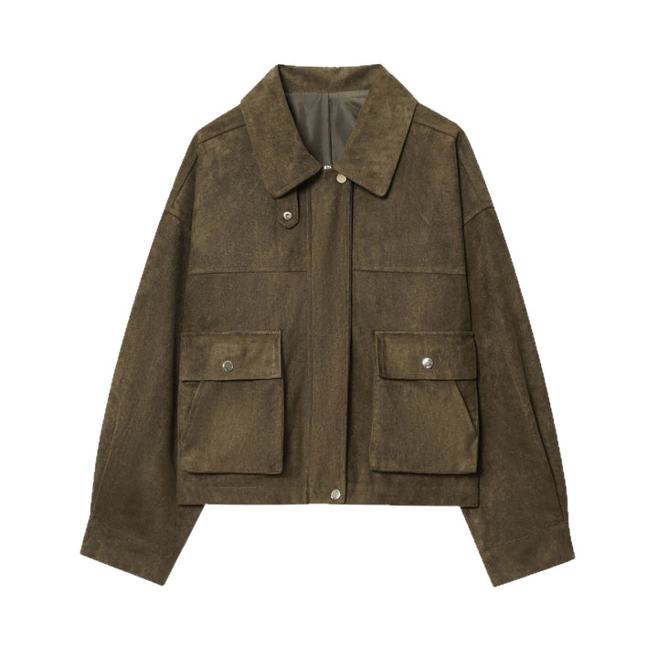 Fashion utility jacket for women with practical pockets Lune London