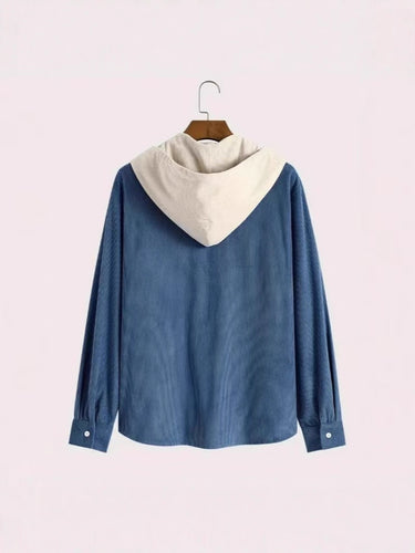Men's hooded jacket with structured design Amarae