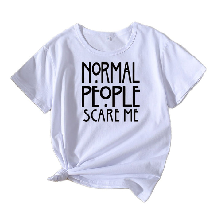 Women Graphic T-shirt Statement Casual Cut Lune London