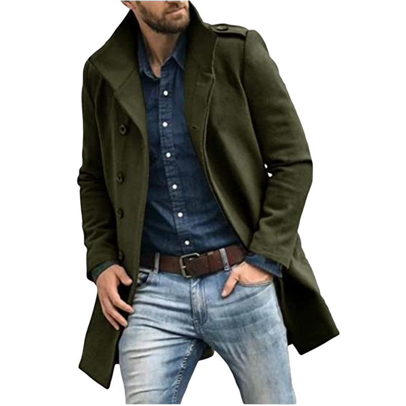 Classic trench coat for men with modern cut Lune London