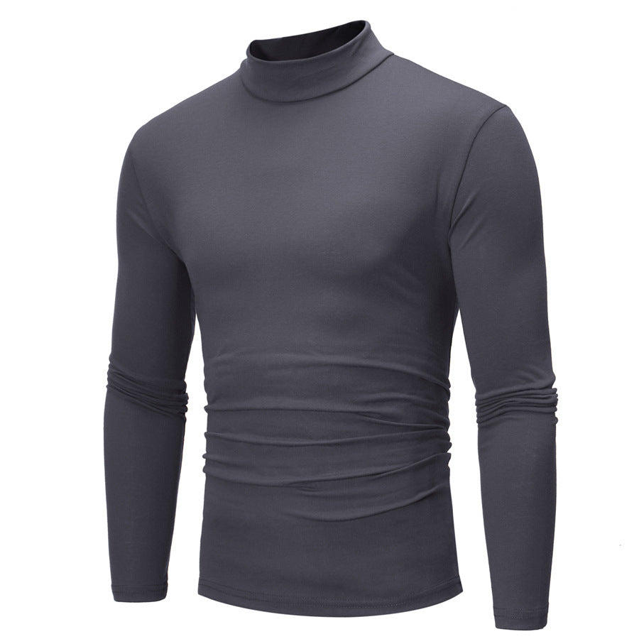 Men's Elegant Turtleneck T-Shirt Made Of Soft Jersey Lune London