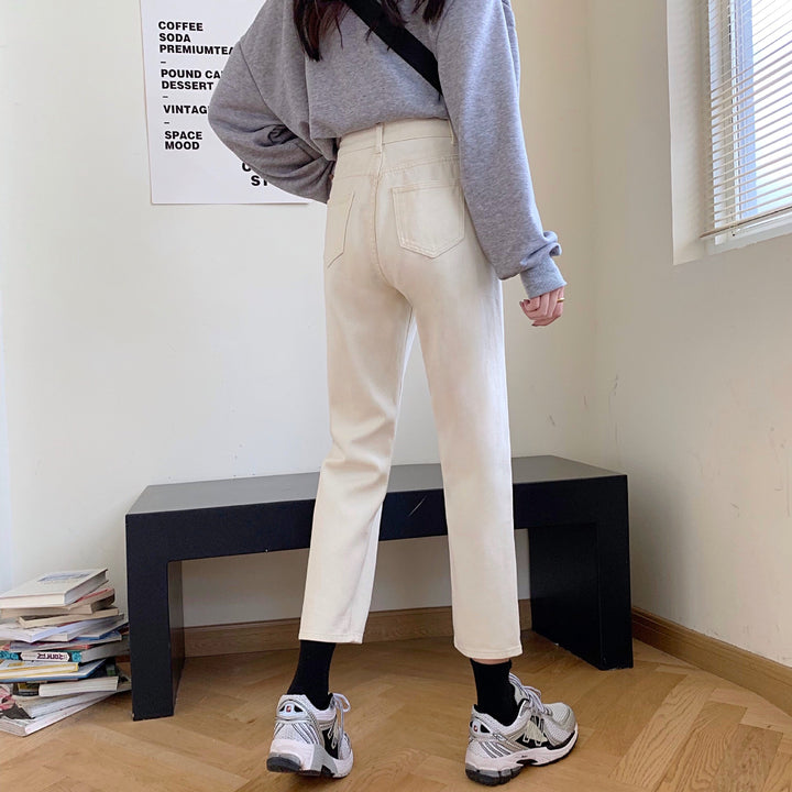 Pantalons chino taille haute pour femmes Chic & Stil