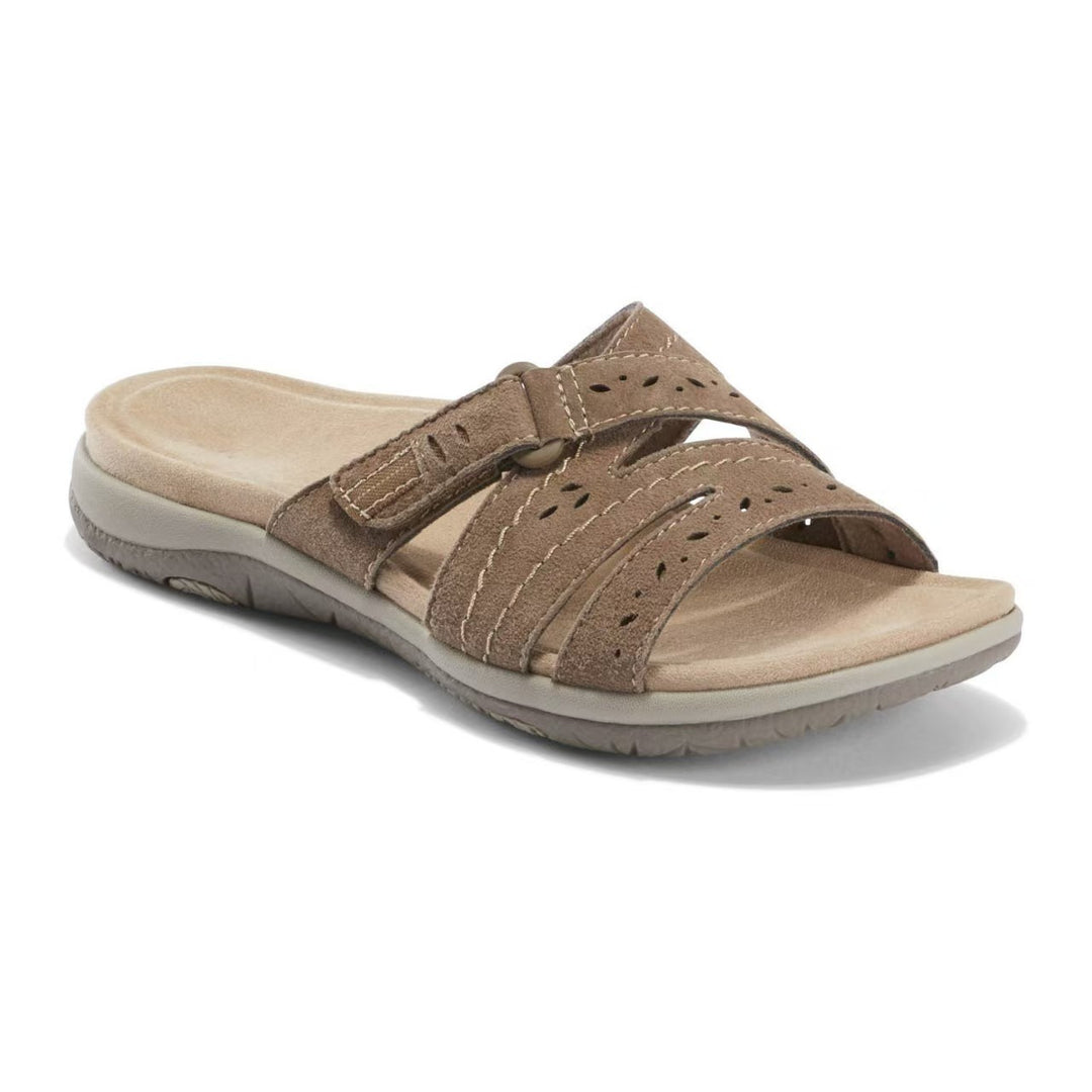 Comfortable wellness sandals for women with adjustable straps Lune London