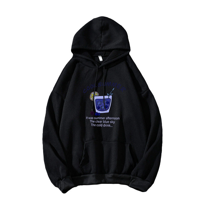 Women's hoodie with cheerful summer motif Chic & Stil