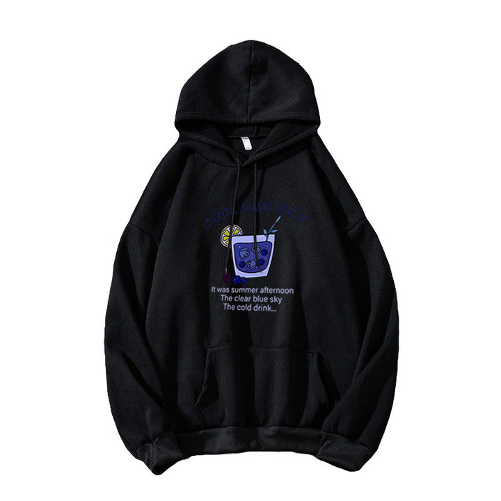 Women's hoodie with cheerful summer motif Chic & Stil