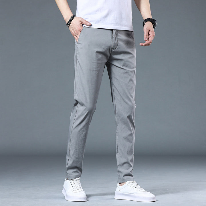 Men's elastic leisure pants with side pockets Lune London