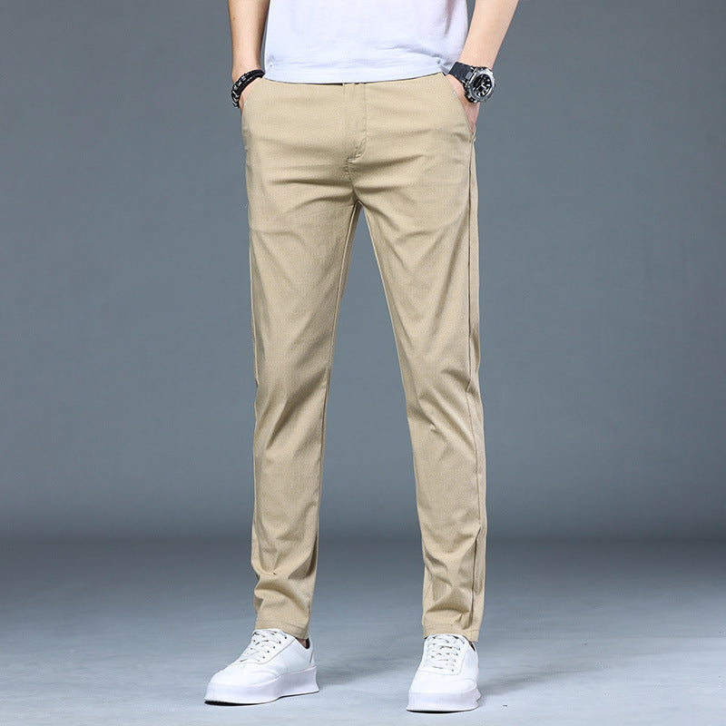 Men's elastic leisure pants with side pockets Lune London