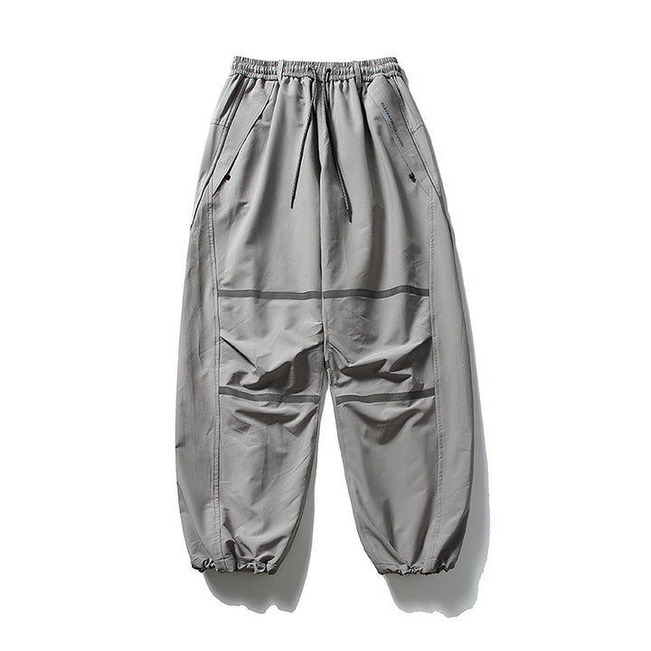 Men's Technical Cargo Jogging Pants with Drawstring, Knee Inserts and Elastic Cuffs Amarae