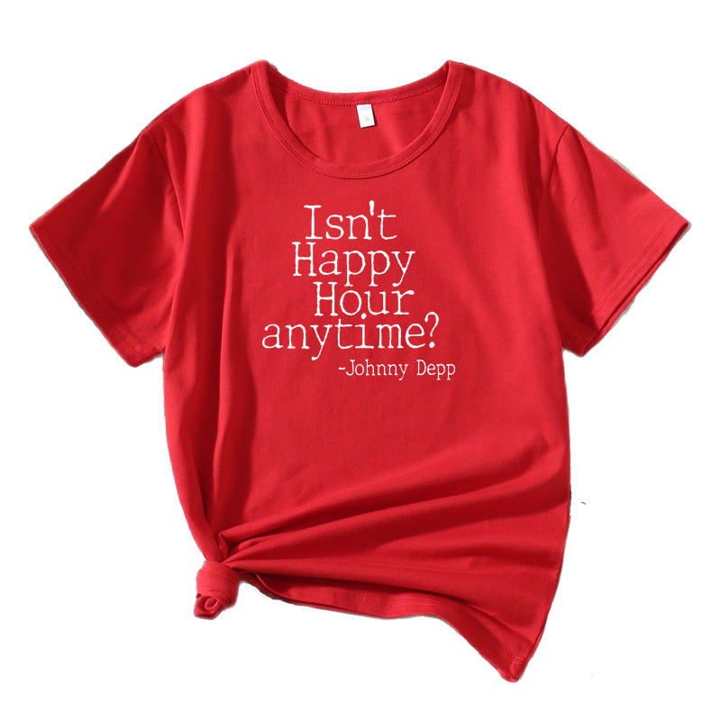 Graphic quote t-shirt comedy women Lune London