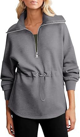 Casual hoodie for women with practical cord adjustment Lune London