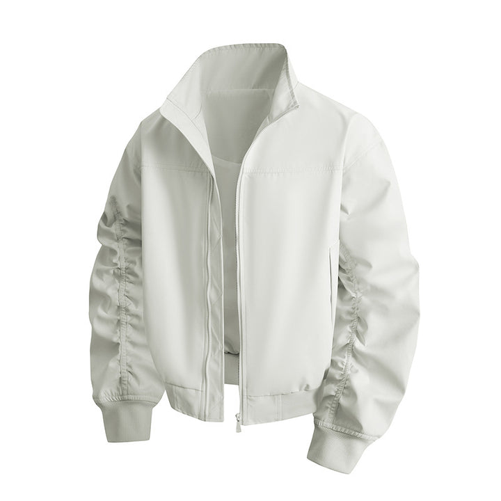 Ladies casual quilted jacket with elastic cuffs Amarae