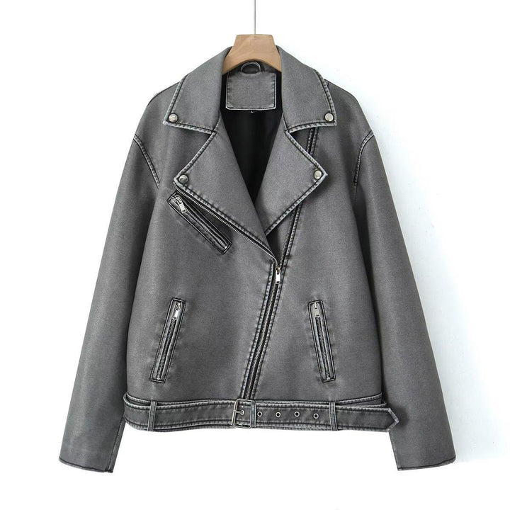 Lune London Vintage Biker Jacket for Women