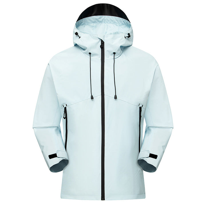 Men's Waterproof High-Visibility Shell Parka with Breathable Membrane, Adjustable Hood and Ventilation Amarae