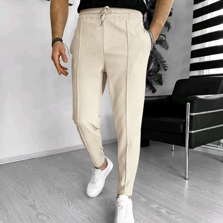 Lune London | Men's Stylish Chino Pants with Elastic Waist and Practical Pockets