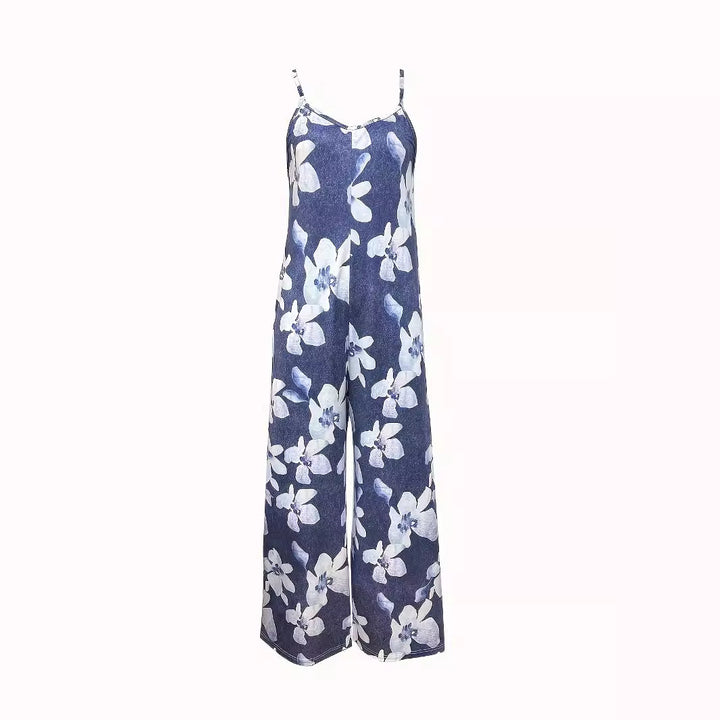 Ladies Airy Summer Overalls with Wide Legs and Practical Pockets Lune London