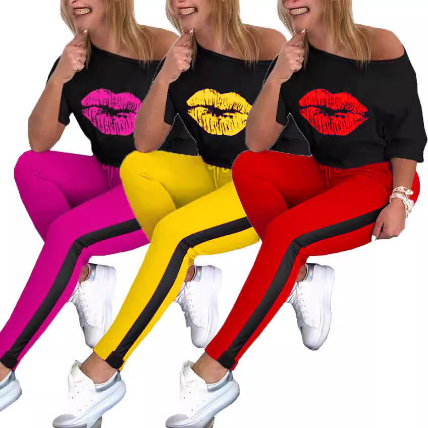 Lune London women's sports top and leggings set