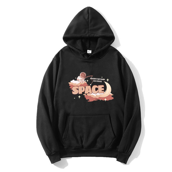 Women’s hoodie with creative space design Chic & Stil