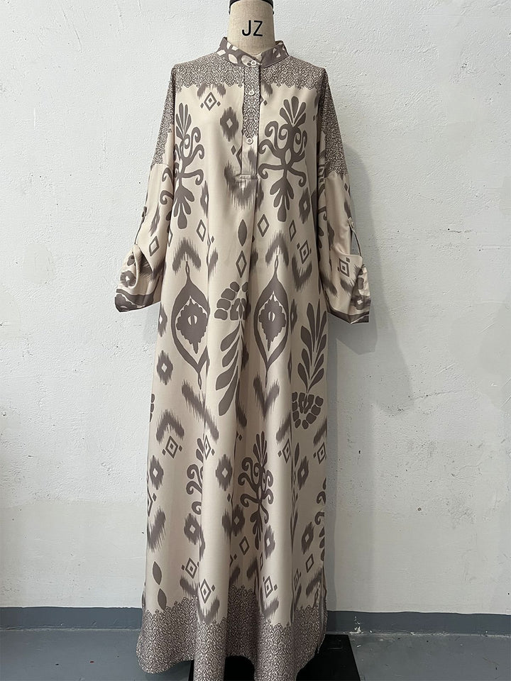 Women's Maxi Dress with fine Chic pattern and Style