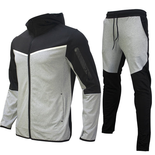 Men's sports tracksuit set with breathable materials and practical zip pockets Amarae