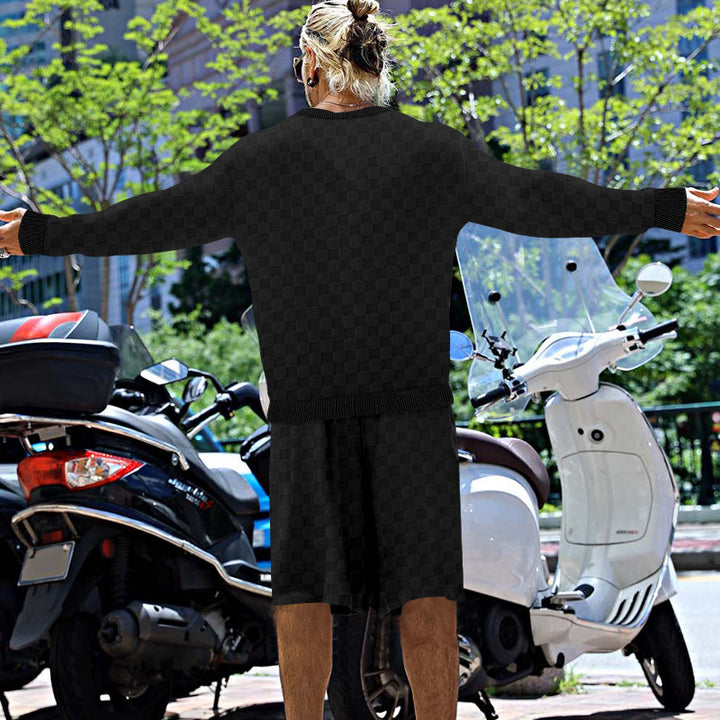 Lune London casual sweatshirt and shorts set for men