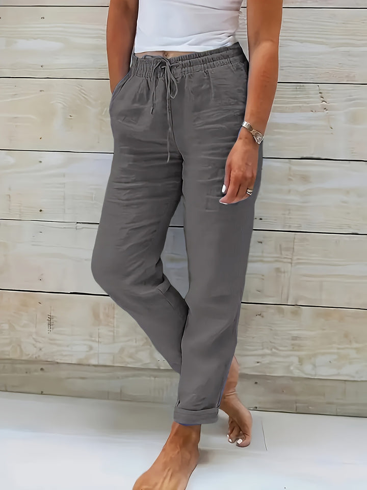 Casual linen pants for women Lune London