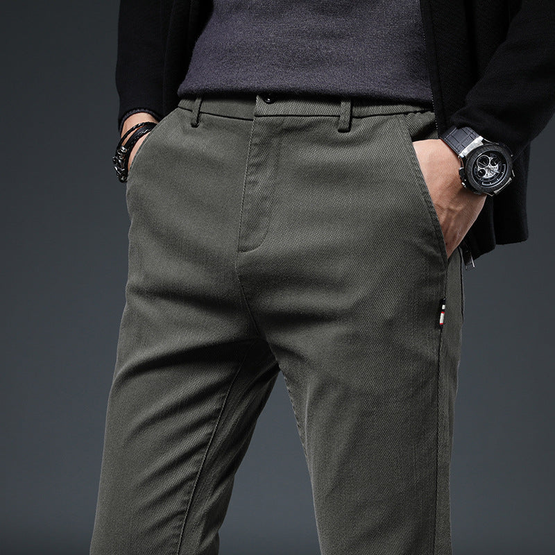 Elegant and slim chino pants for men Lune London