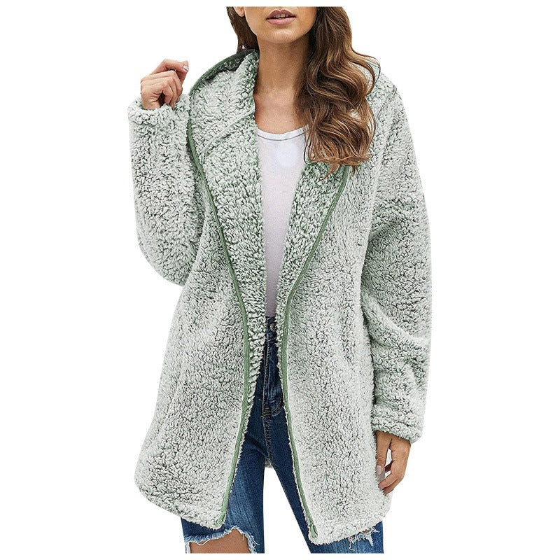 Women's Cozy Fleece Jacket with A Loose Fit and High-Quality Craftsmanship Lune London