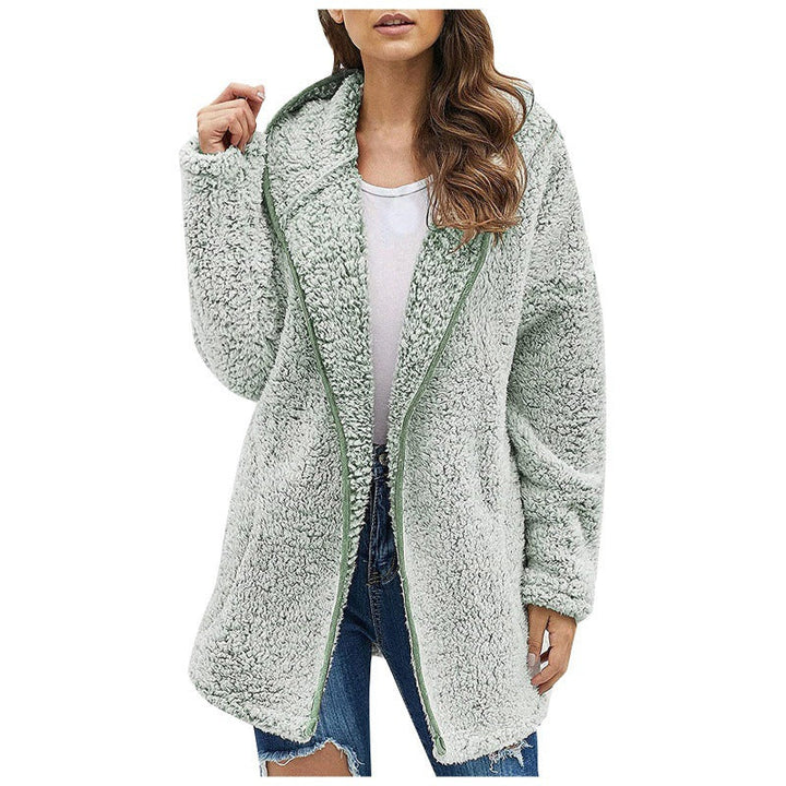 Women's Cozy Fleece Jacket with A Loose Fit and High-Quality Craftsmanship Lune London