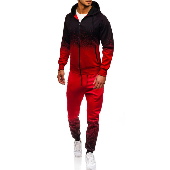 Men's sports suit with a modern color gradient and comfortable material Amarae