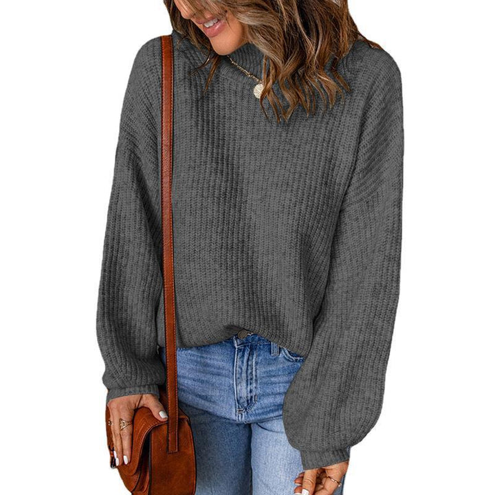 Chunky knit sweater for women with relaxed fit and wide sleeves Lune London