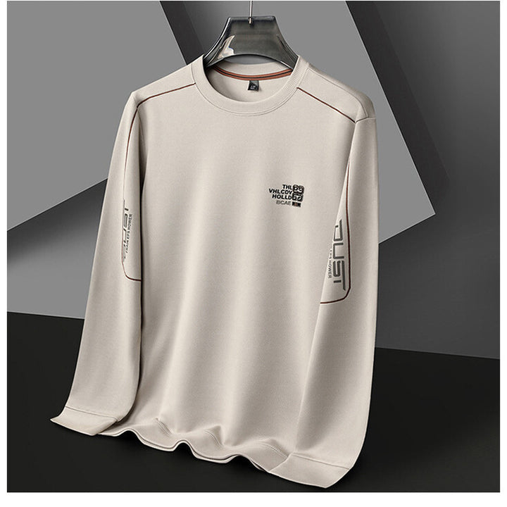 Men's sweatshirt with innovative breathable technology and a sporty chic design