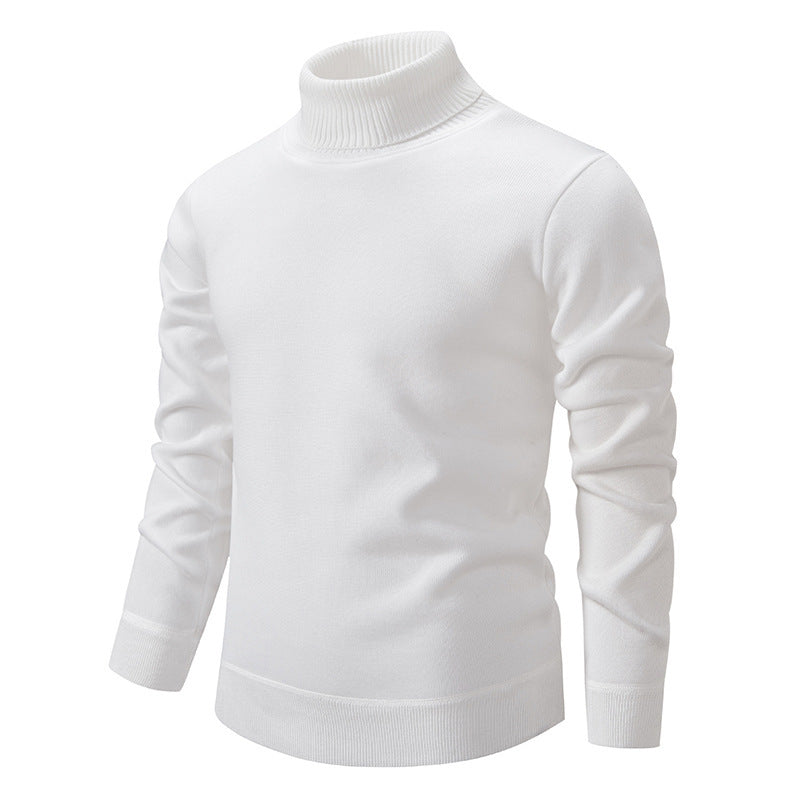 Chic turtleneck pullover for men in high-quality cotton Lune London