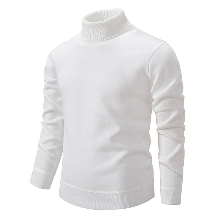 Chic turtleneck pullover for men in high-quality cotton Lune London