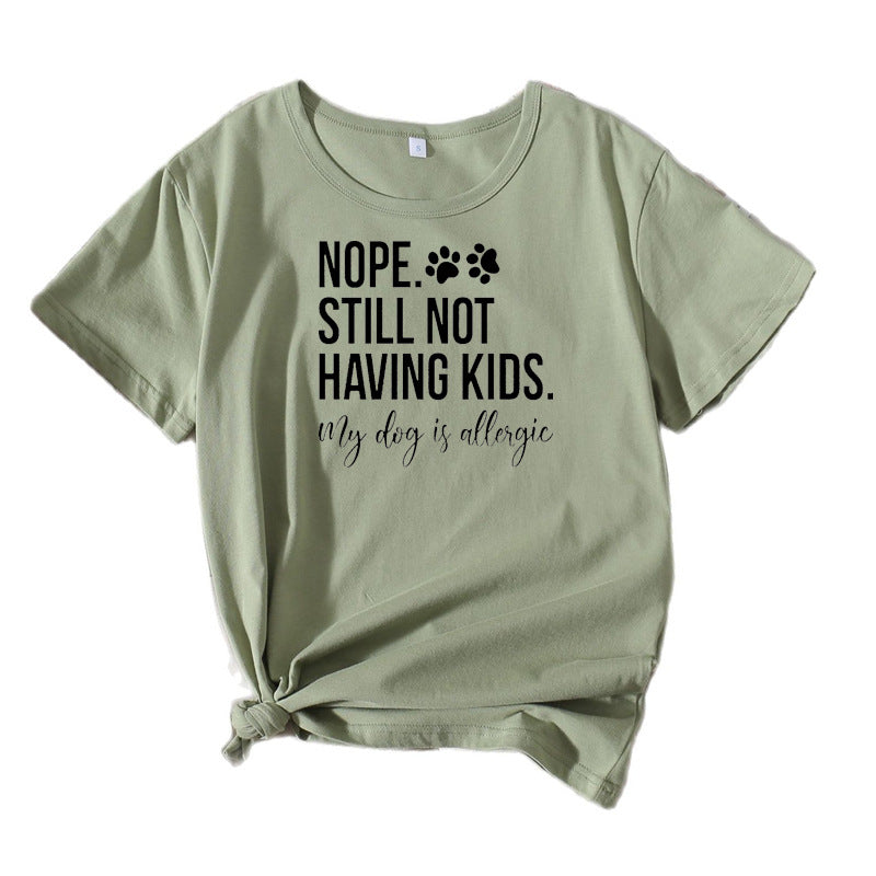 Women Funny Graphic T-Shirt for Animal Lovers Lune London